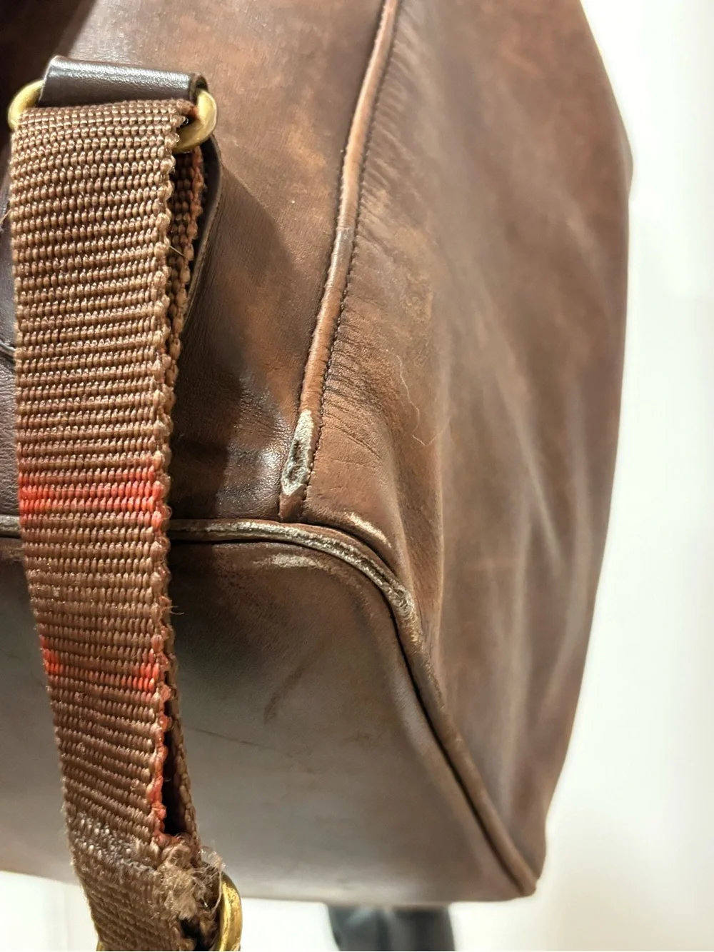 Beautiful Vintage Coach All Leather Rich Tan Backpack 0529